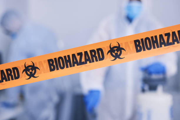 Professional Biohazard technician working in Deltona, FL